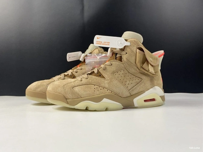 Rep TB Scott DH0690- Travis 4041 Khaki British Jordan6 Casual 1026